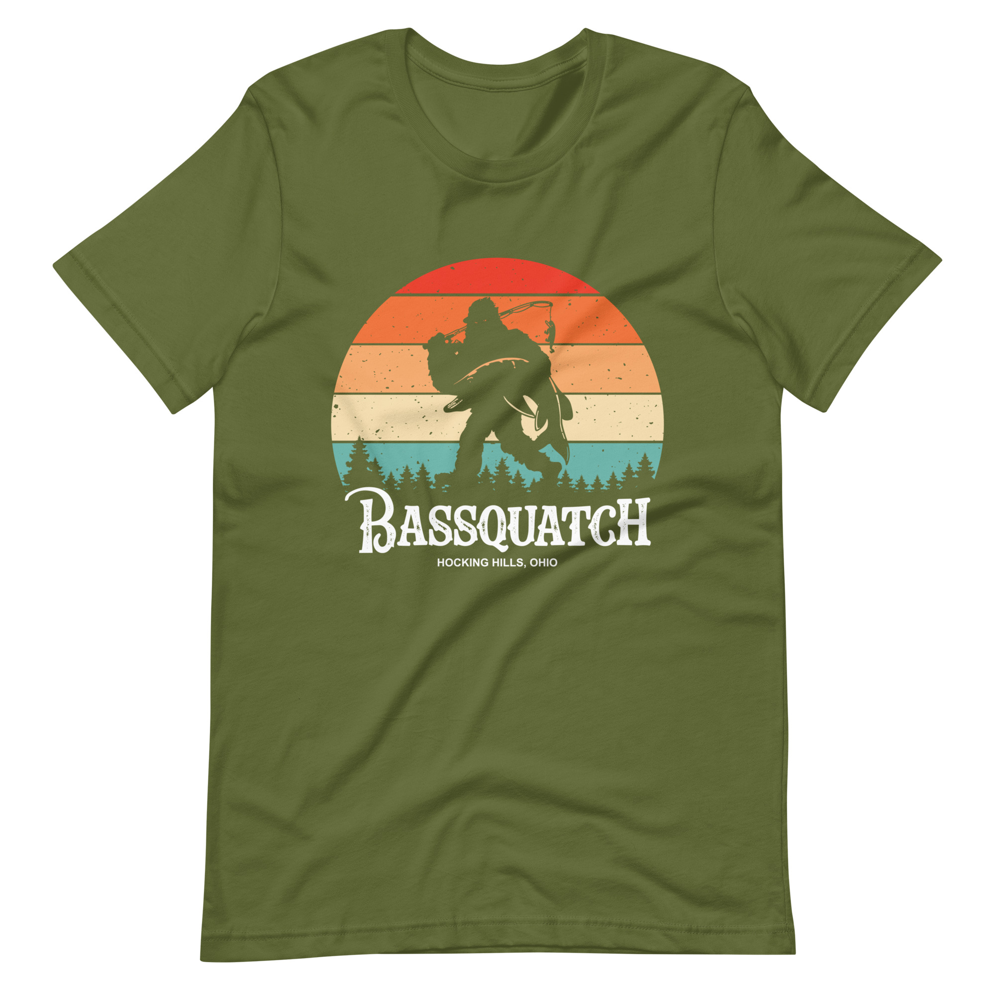 Hocking Hills Bassquatch t-shirt - Image 13